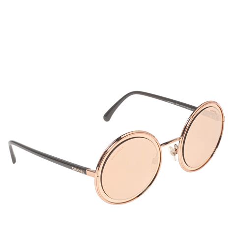 chanel mirror sunglasses rose gold|coco Chanel sunglasses outlet.